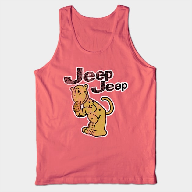 Jeep! Jeep! Tank Top by woodsman